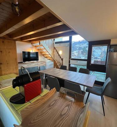 Saint-Gervais-les-Bains Apartamento | Duplex St Gervais rooftop - 500m des télécabines