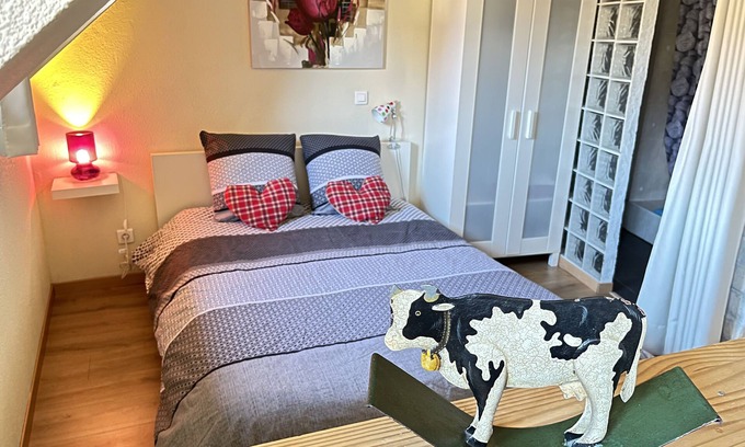 Eguisheim Apartamento | Duplex St Léon*** located in Eguisheim with private parking and 10km from Colmar