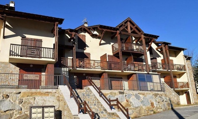 Les Angles Apartamento | Duplex T4 avec parking et balcon aux Angles - FR-1-593-16