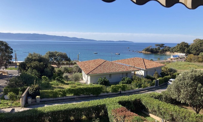 Ajaccio Apartamento | Duplex terrace with sea view 3 minutes' walk from the most beautiful beaches