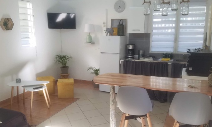 Le Gosier Casa | Duplex SELVA TROPICAL Tranquilidad y confort