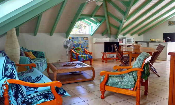 L'Houezel Apartamento | Dúplex hasta 11 personas en una villa cerca del mar.