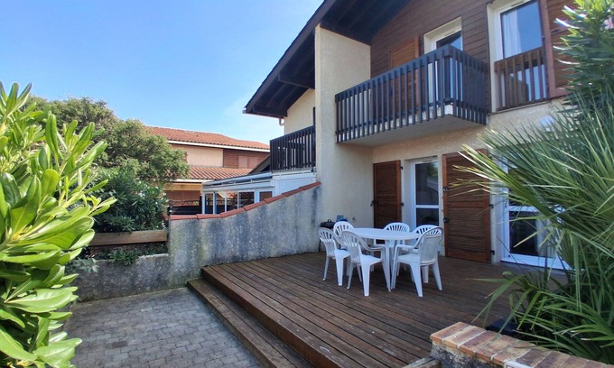 Le Penon Casa | Villa en Seignosse: Piscina, Cerca de la Playa y Comercios