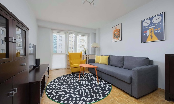 Muranow Apartamento | Dzika 6 | Warsaw | Spacious Apartment | Wi-Fi