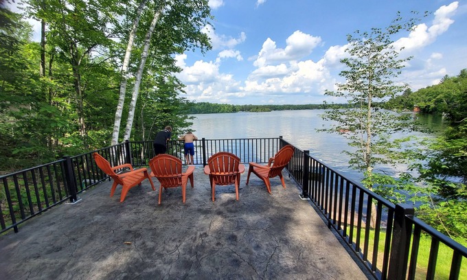 Lac du Flambeau Casa | Eagle Point Rentals on White Sand Lake