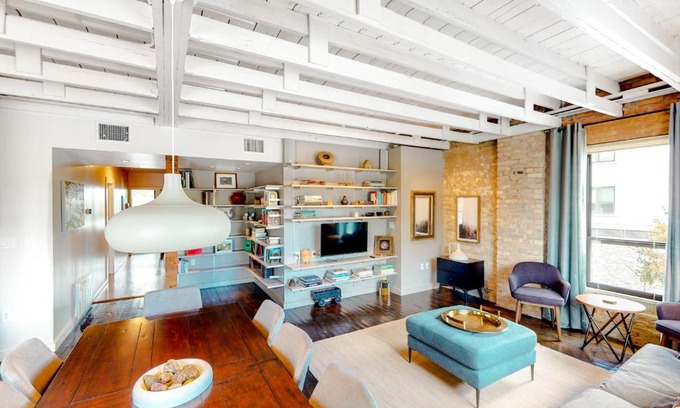East Cesar Chavez Apartamento | East 6th Historic Loft