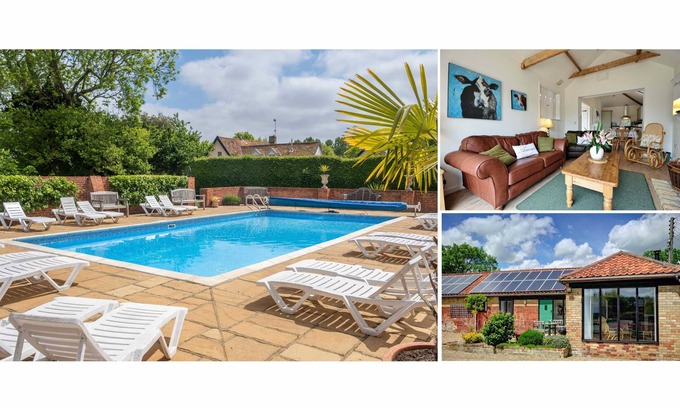 Saxmundham Cabaña | East Green Farm Cottages - The Granary - sleeps 4 - Aldeburgh Coastal Cottages