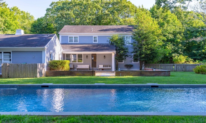 Village of East Hampton Villa | East Hampton Oasis with Pool