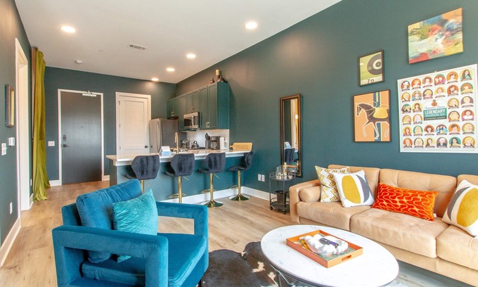 Five Points Apartamento | Music City Base–Sleeps 6–East Nash Hotspot-DT