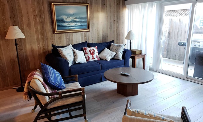 Pierpont Bay Condominio | Fácil, acogedora sala de estar en una playa pintoresca comunidad