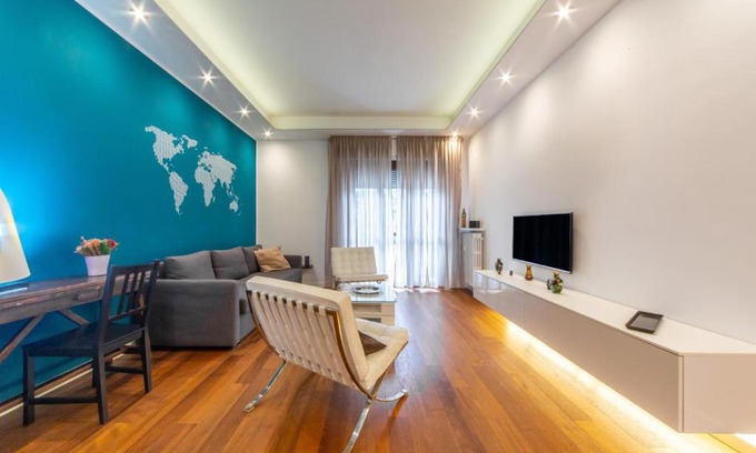 Barona Apartamento | Easylife - Lussuoso trilocale con balcone e vasca idromassaggio in zona Barona