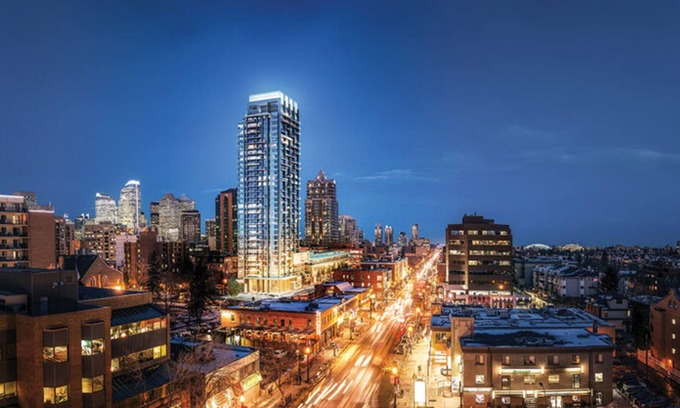 Southwest Calgary Condominio | Coma, beba, compre, viva y sea feliz en 17th Avenue Executive Luxury Living