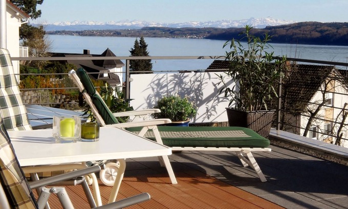 Sipplingen Apartamento | CE Apartamento con fantásticas vistas al mar - y Alpenblick