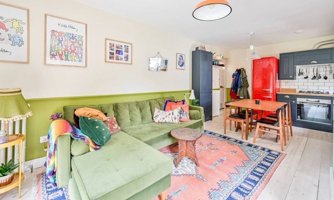 Streatham Hill Apartamento | Eclectic 2 BR Apartment With Garden in Tulse Hill