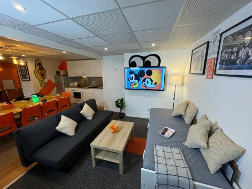 Quartier de la Goutte-d'Or Apartamento | Eclectic apartment in Paris near Montmartre