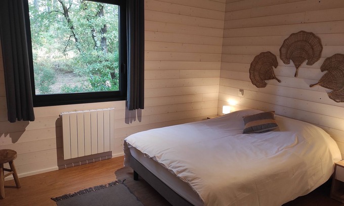 Lacanau Chalet De Esquí | Eco-lodges Lacanau Moutchic Inn - idéalement situé au lac de Lacanau - 4 pers