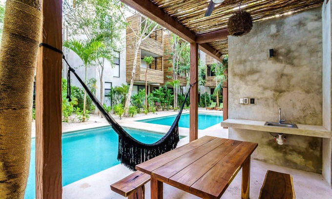Área de La Veleta Condominio | Eco-sustainable Luxury Between Beach Hotspots & Tulum Town by Stella Rentals
