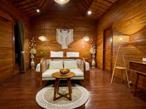 Melayang Villa | Eco Tini Villas Rice Fields and Jungle View