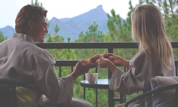 Smiths Creek Chalet De Esquí | Ecoasis Romantic Chalet Morning Mist