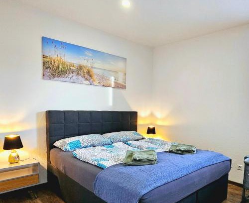 Lingen Apartamento | EcoCube Lingen - Balkon, 2Zimmer, Waschmaschine, GästeWC, Backofen