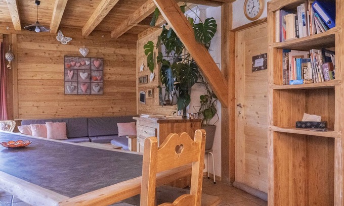 Saint-Martin-de-Queyrieres Casa | Ecológica 5mn Casa de Briançon, 15 personas, 2 orejas, cómodo, SPA