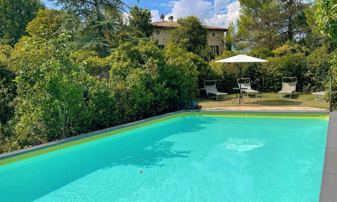 San Brizio Villa | Vistas de éxtasis a su alrededor - exc villa, piscina + jardines - casa de la piscina - 11 huéspedes