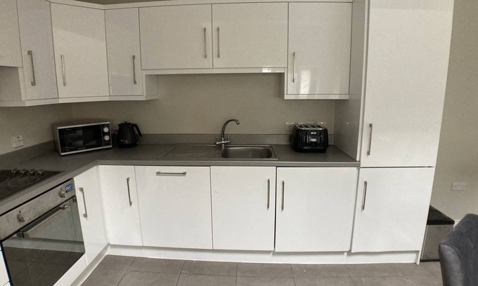 Cathedral Quarter Apartamento | Apartamento-Confortable-Baño con bañera-Edward St