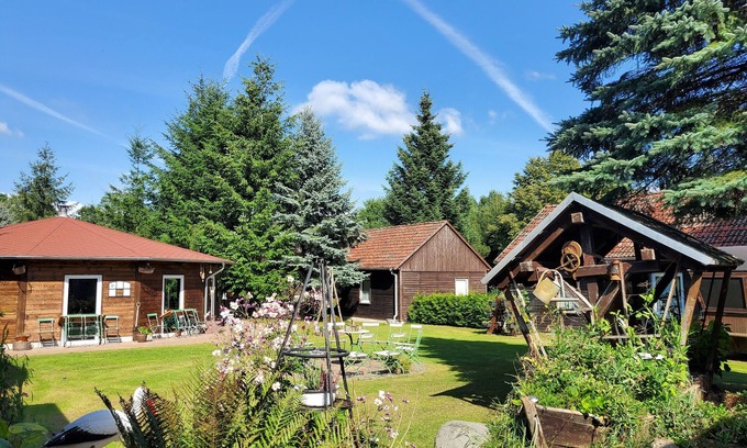 Dabel Casa | Eingezäuntes Ferienhaus am See , Familien mit Hund in Mecklenburger Seenplatte