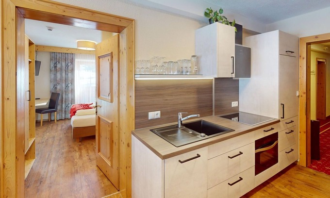 Sankt Leonhard im Pitztal Apartamento | Einzelzimmer, Bad, WC - Hotel Pension Haid