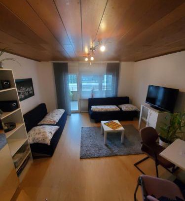 Mietersheim Apartamento | Einzimmerwohnungmit großem Balkon