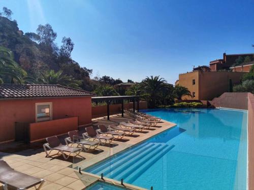 Theoule-sur-Mer Apartamento | Elégant 3 pièces au Port de la Figueirette
