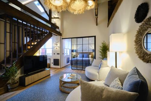 Centro de la ciudad de Gijón Apartamento | El Amarre - Apartamento boutique camarote frente a la playa - Grupo Querbes