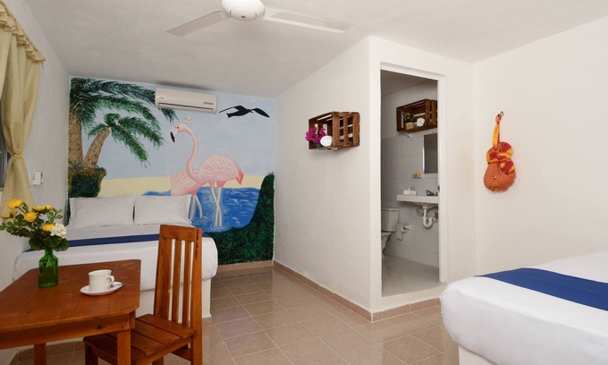 Río Lagartos Apartamento | El corazón de Las Coloradas Yucatán, Mexico.