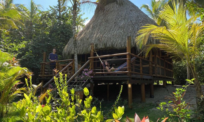 Buritaca Cabina | Cabaña El Icaco, playa privada