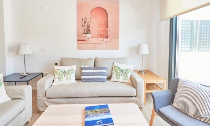 Palmones Apartamento | El Limonar 4: Estupendo apartamento con Terraza