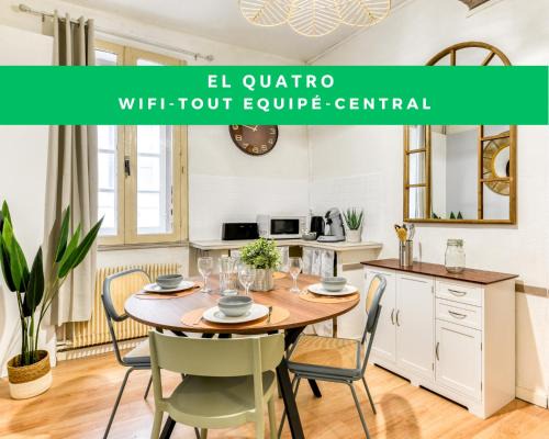 Bastide Saint-Louis Apartamento | El Quatro - Wifi - Central - tout équipé