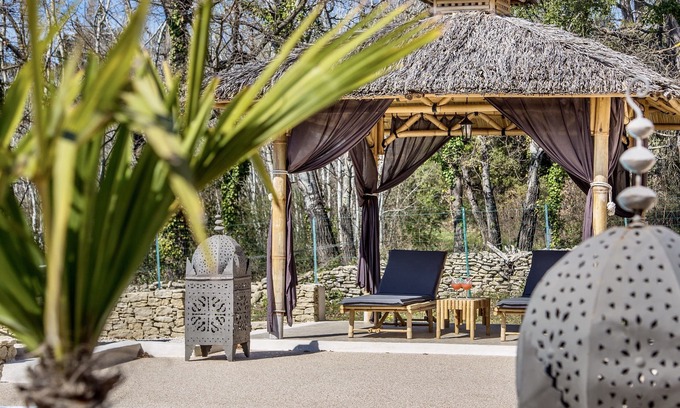 L'Isle-sur-la-Sorgue Cabaña | Haven Of Peace + Pool, LUBERON, barbacoa privada y canal +