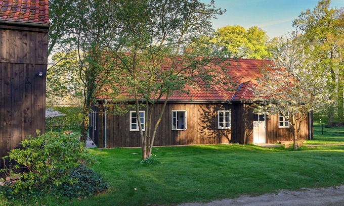 Modlich Casa | Elbeglück: Casa de vacaciones "Remise" (6 pers.) Con chimenea