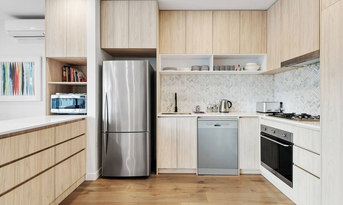 Caulfield North Apartamento | Elegant 2-Bed Modern Apartment with Balcony