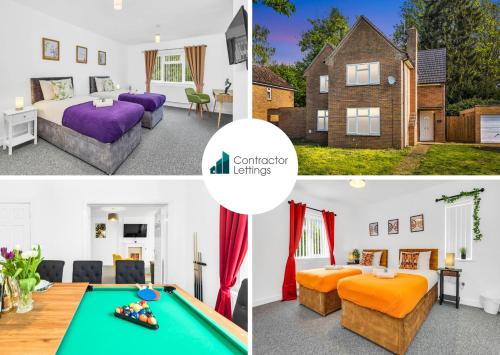 Brampton Casa | Elegant 3 Bedroom Detached House By Your Lettings Short Lets & Serviced Accommodation Peterborough With Free WiFi & Parking