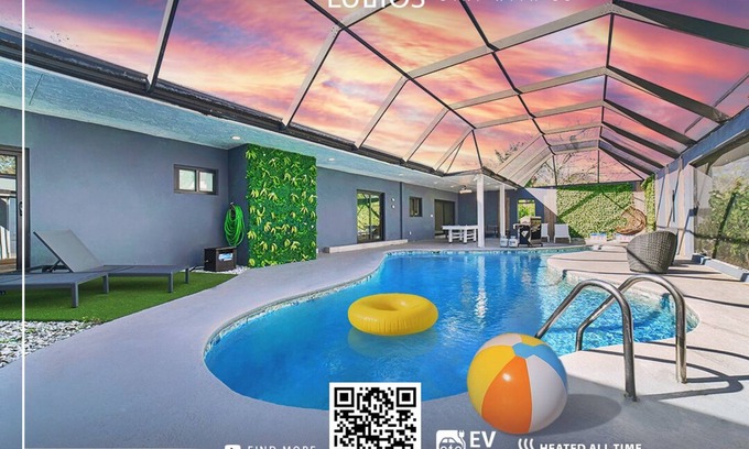 Cutler Bay Casa | Elegant 7BR/4BA Heated Pool, Near Beach & Zoo