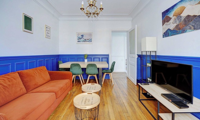 Quartier de Javel Apartamento | Elegant Apartment 1br/4p - Paris 15/montparnasse