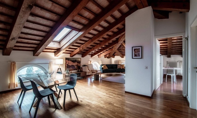 Mendrisio Apartamento | Elegante ático con vistas al valle de Mendrisio (Salorino 2)