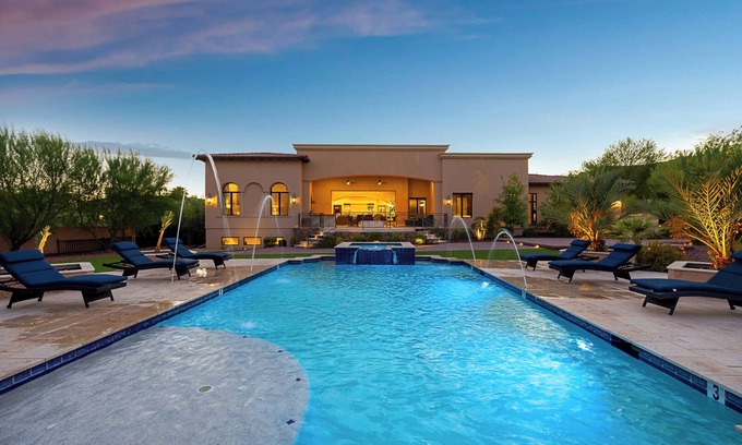 Paradise Hills Casa | Paradise Hills Estate –Private theater, resort-style pool, spa & luxe amenities.