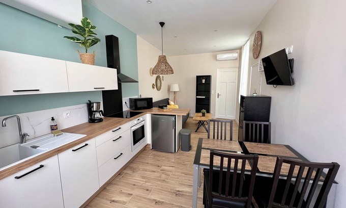 Palavas-les-Flots Apartamento | Elegant, fully-equipped, quiet family apartment just a stone's throw from the sea