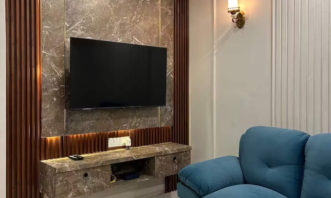 Vaishali Nagar Apartamento | Elegant Hideaway: Your Cozy Stay in the Heart of Jaipur