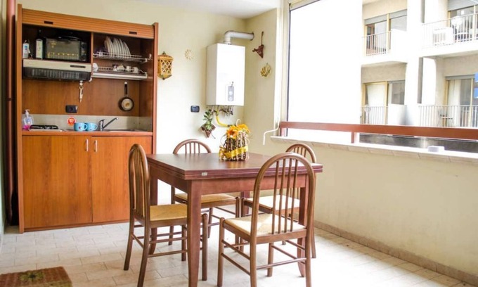 Reggio Calabria Apartamento | Elegant one-bedroom apartment 5 minutes from the sea ideal for 4 people