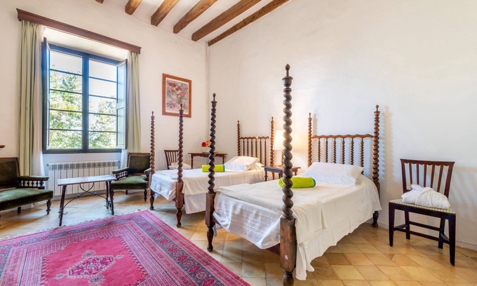 Inca Casa | Habitación elegante en casa de huéspedes "Son Vivot" con piscina, terrazas y Wi-Fi