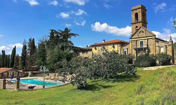 Ciggiano Casa | Elegante villa con valle