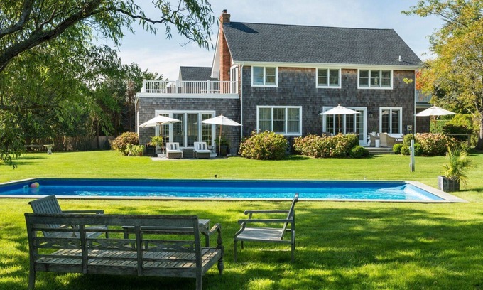 Bridgehampton Casa | ELEGANT HAMPTONS RETREAT W/ PRIVATE POOL, SERENE SETTING, ON QUIET STREET,...